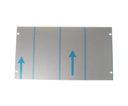 63-7555-13 19-inch Front Panel, 6U, 84HP, Grey, Aluminium 30219113