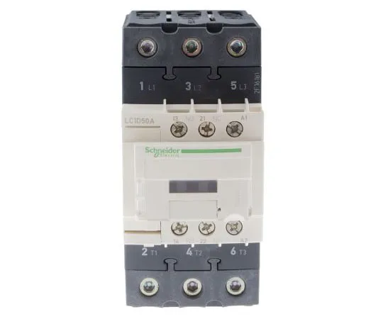 63-7656-53 Schneider Electric 3 Pole Contactor, 50 A, 400 V ac Coil, TeSys D, 3NO, 22 kW LC1D50AV7