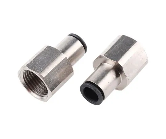63-7584-62 Legris Pneumatic Straight Threaded-to-Tube Adapter, G 1/2 Female, Push In 10 mm 3114 10 21