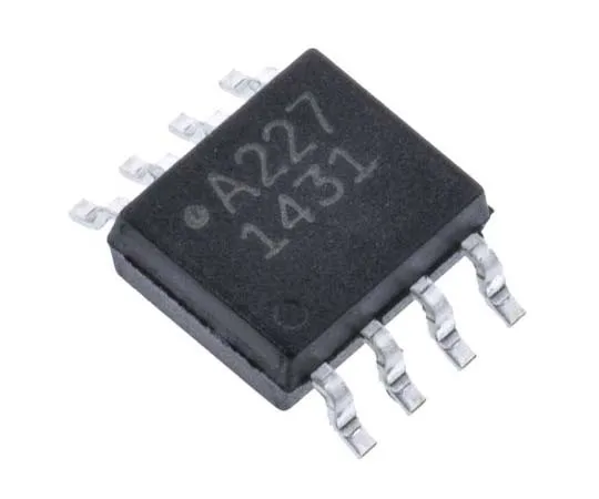 63-7703-81 Broadcom, ACPL-227-500E DC Input Transistor Output Dual Optocoupler, Surface Mount, 8-Pin SOIC ACPL-227-500E