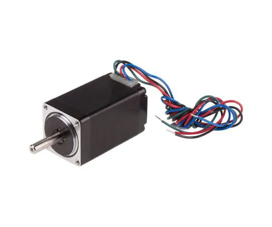 63-7616-17 RS PRO Hybrid, Permanent Magnet Stepper Motor 1.8°, 0.12Nm, 6.2 V, 670 mA, 4 Wires 535-0366