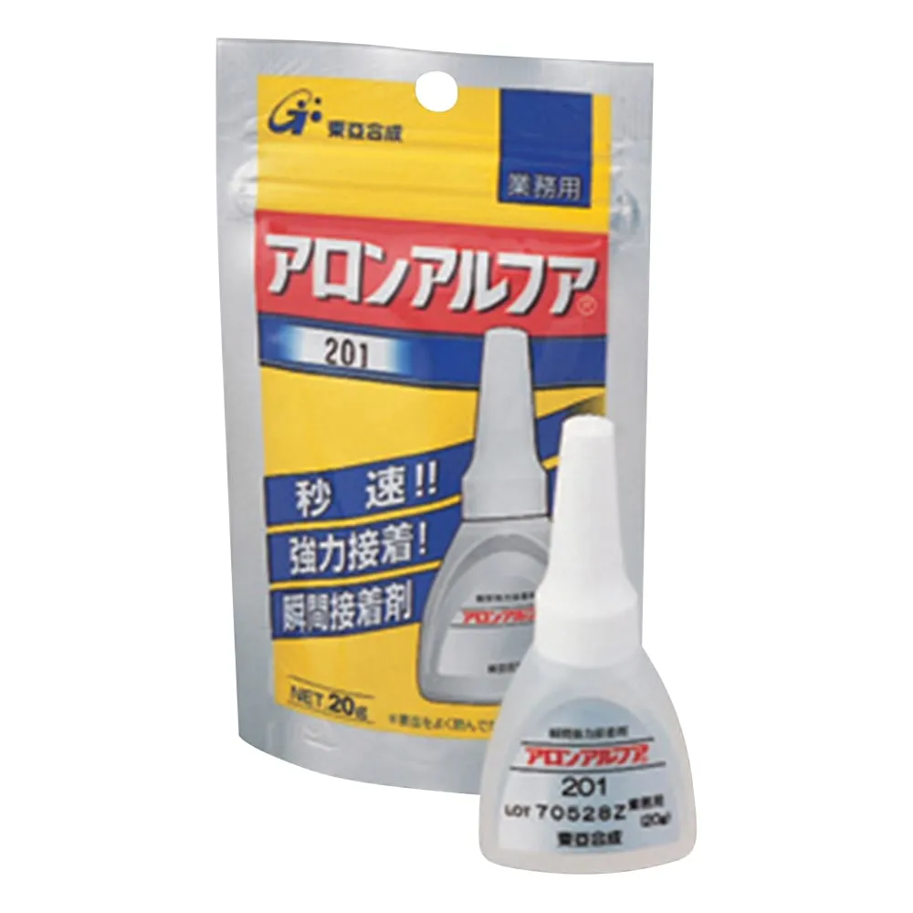 8-252-02　Aronalpha(Toagosei) for Metal, Rubber, Plastic (20G x 1)　#201