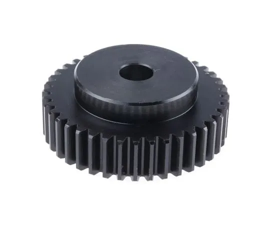 63-7607-19 RS PRO Steel 40 Teeth Spur Gear, 80mm Pitch Diam. , 55mm Hub Diam. , 15mm Bore Diam. 521-6654