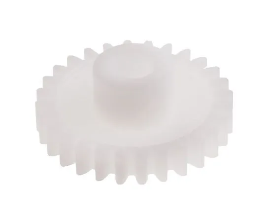 63-7607-48 RS PRO POM 25 Teeth Spur Gear, 12.5mm Pitch Diam. , 8mm Hub Diam. , 4mm Bore Diam. 521-7045