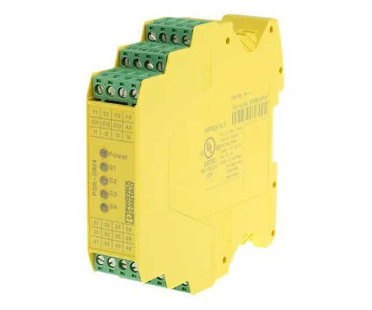 63-7659-66 Phoenix Contact PSR-SCP-24DC/SIM4 24 V dc Safety Relay 2981936