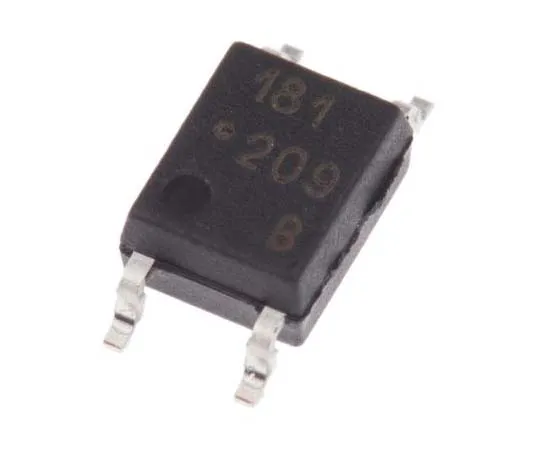63-7705-03　Broadcom, HCPL-181-00BE DC Input Transistor Output Optocoupler, Surface Mount, 4-Pin Mini-Flat　HCPL-181-00BE