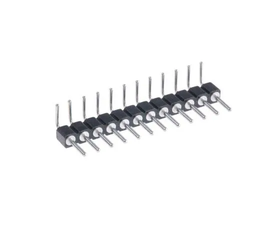 63-7713-58 Preci-Dip 2.54mm 12-Way PCB Header Pin, -Row Male, Through Hole, 800-80-012-20-001101 800-80-012-20-001101