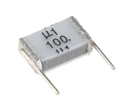 63-7576-22 EPCOS 100nF Polyester Capacitor PET 63 V ac, 100 V dc ±10% B32560 Series Through Hole B32560J1104K000