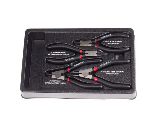 63-7572-88 RS 4 Piece Steel Plier Set 480-6802