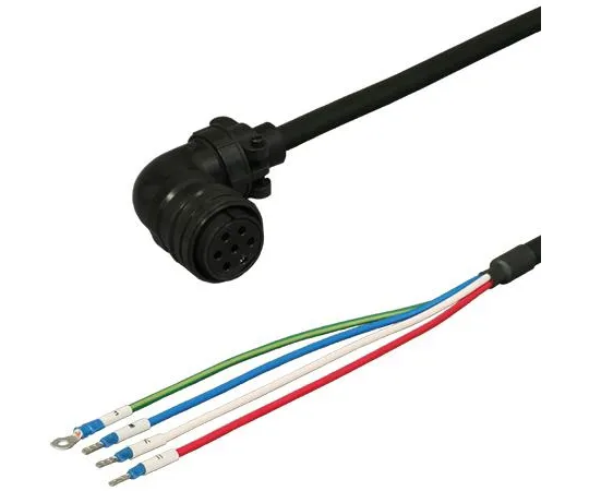 69-5261-84　Mitsubishi Electric Power Cable 8m Movable Low Back Angle Plug DSVPWS2L-20P-008-E　DSVPWS2L-20P-008-E