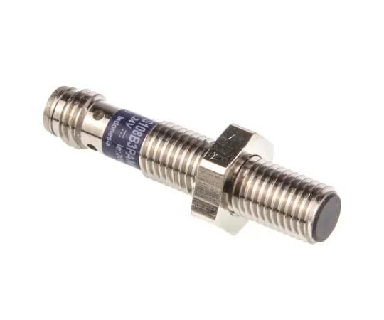 63-7704-44 Telemecanique Sensors Inductive Sensor 2.5 mm Detection, M8 x 1, PNP-NO, 42mm Length, 12 → 24 V dc supply voltage XS108B3PAM8