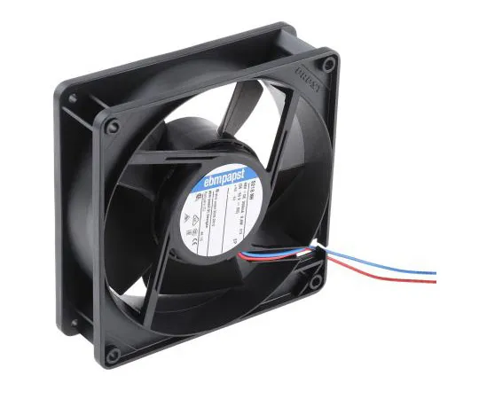 63-7557-84 ebm-papst 5200N Series Axial Fan, 127 x 127 x 38mm, 252m³/h, 9.6W, 48 V dc 5218NH