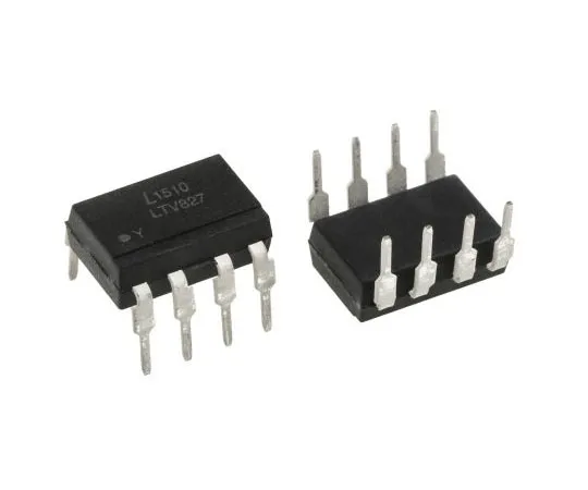 63-7698-35 Lite-On, LTV-827 DC Input Transistor Output Dual Optocoupler, Through Hole, 8-Pin PDIP LTV-827