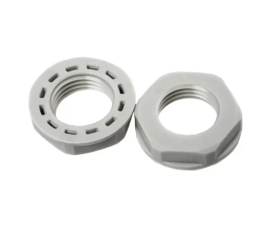 63-7656-35 Legrand Grey Fibreglass PA Cable Gland Locknut, PG7 Thread, IP55 386871