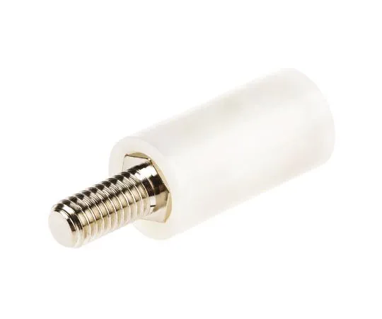 63-7652-11 RS PRO Nylon Round Standoff Male/Female, 25mm, M4 x M4 653-9368