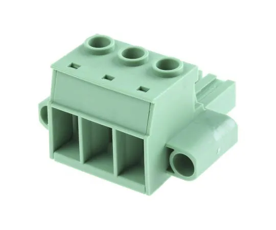 63-7585-64 Phoenix Contact PC 16/ 3-STF-10.16 Non-F***d Terminal Block, 3 Way/Pole, Screw Down Terminals, 18 → 6 AWG Panel 1967469