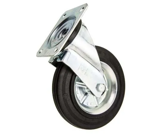 63-7704-10 LAG Swivel Swivel Castor, 230kg Load Capacity, 200mm Wheel Diameter 12286