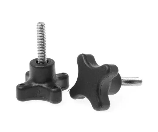 63-7715-36 RS PRO Black Thermoplastic Knob, M6 x 25 702-7737