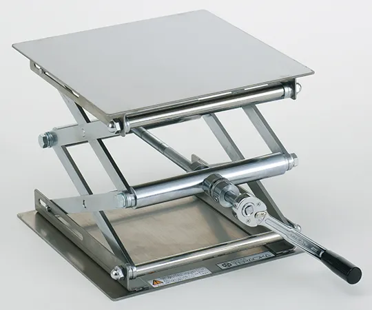 63-5522-85 Medium/Large Lab Jack with Rotary Grip Ratchet Handle Type Stainless Steel Type RSUS40-40G