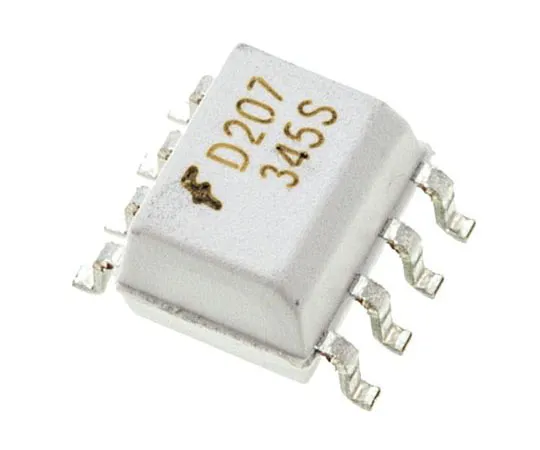63-7670-10 ON Semiconductor, MOCD207R2M DC Input Transistor Output Dual Optocoupler, Surface Mount, 8-Pin SOIC MOCD207R2M