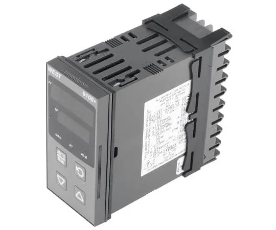 63-7645-11 West Instruments P8100 PID Temperature Controller, 96 x 48 (1/8 DIN)mm, 1 Output Relay, 24 → 48 V ac/dc Supply P8100-2200-0200