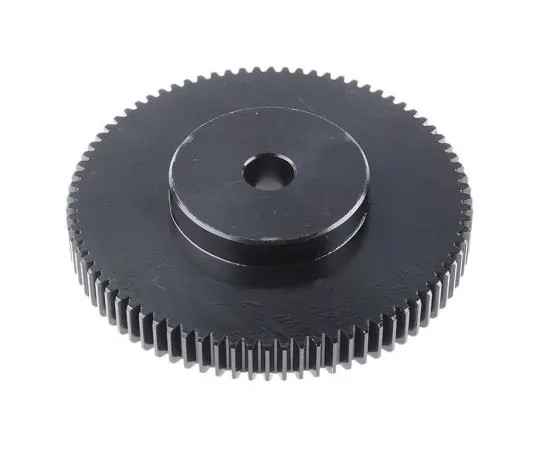 63-7607-11 RS PRO Steel 80 Teeth Spur Gear, 120mm Pitch Diam. , 60mm Hub Diam. , 15mm Bore Diam. 521-6531