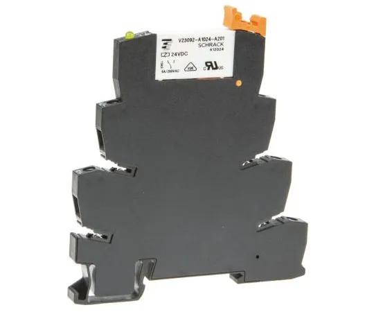 63-7601-02 TE ConnectivitySNR SPDT Non-Latching Relay DIN Rail, 24V dc Coil, 6A ST3P2LC4 3-1416100-0