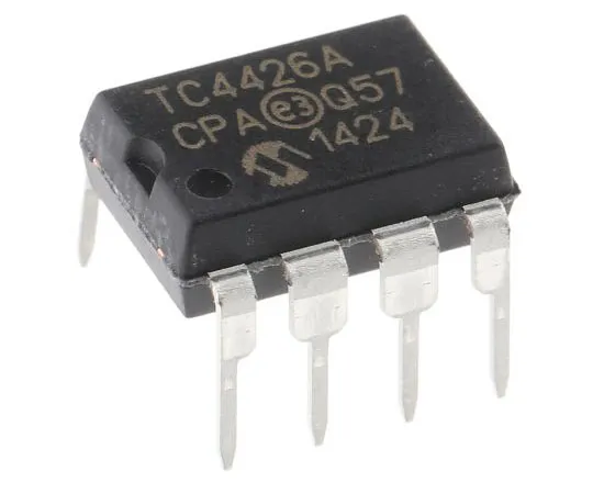 63-7684-41 Microchip TC4426ACPA Dual Low Side MOSFET Power Driver, 1.5A 8-Pin, PDIP TC4426ACPA