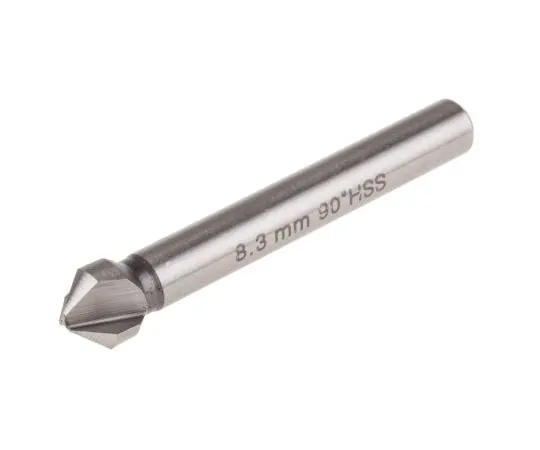 63-7674-59 RS PRO HSS 50 mm 90° Countersink Drill Bit, 8.3mm Head Diameter, 3 Flutes 673-8701