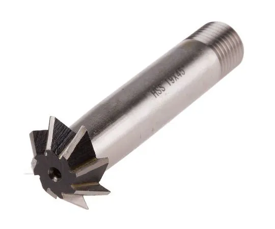 63-7610-97 63 mm HSS Inverted Dovetail Cutter, 45°, 19mm Diameter 522-8089