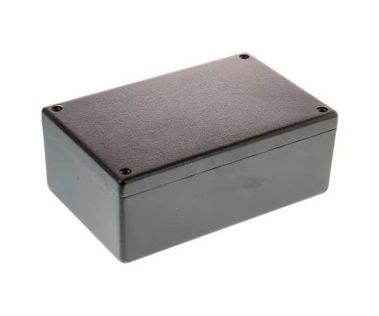 63-7613-03 Hammond 1594, ABS Enclosure, IP54, 167 x 107 x 64.9mm 1594EBK