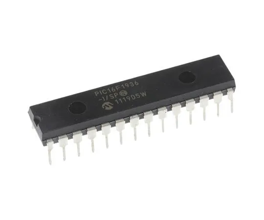 63-7660-76 Microchip PIC16F1936-I/SP, 8bit PIC Microcontroller, 32MHz, 256 B, 8192 x 14 words Flash, 28-Pin SPDIP PIC16F1936-I/SP