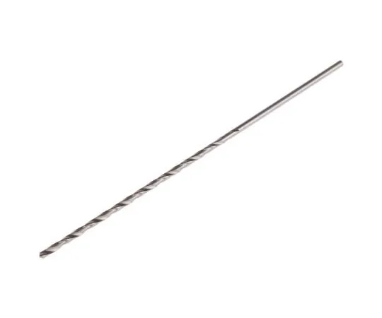 63-7610-17 RS PRO HSS 3mm Jobber; Long Drill Bit, 160 mm Plain Shank 522-6566