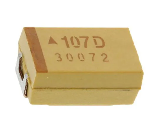 63-7629-19 AVX Tantalum Capacitor 100μF 20V dc MnO2 Solid ±10% Tolerance TAJ Series TAJD107K020RNJ