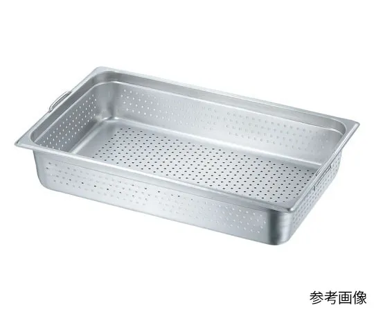 62-8182-37 KO 18-8 Hotel Tray II with Hook, Hole Light 1/1x40 032230