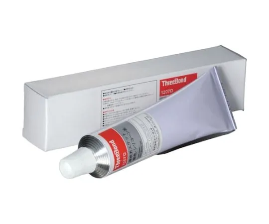 67-5658-19 Liquid Gasket TB1207D Silicone Industrial Sealant Aluminum Color 150 g Heat Resistant/Cold Resistant/Fast Curing Type (1207DC) TB1207D-150
