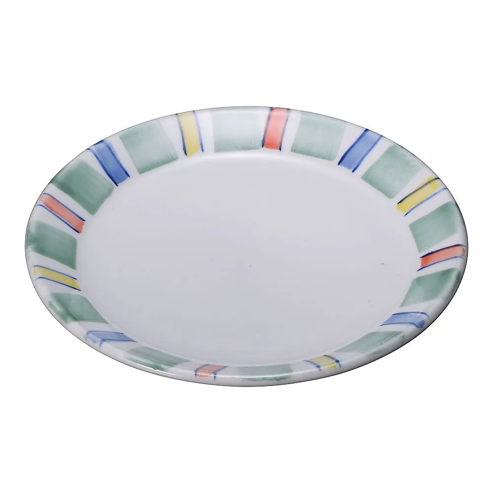 62-6841-66 Tokusa Maru Dish/Midoridami T03-115