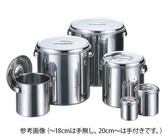 62-8171-32 AG 18-8 Deep Kitchen Pot (with Scale) 28 cm (17.0 L) 015301