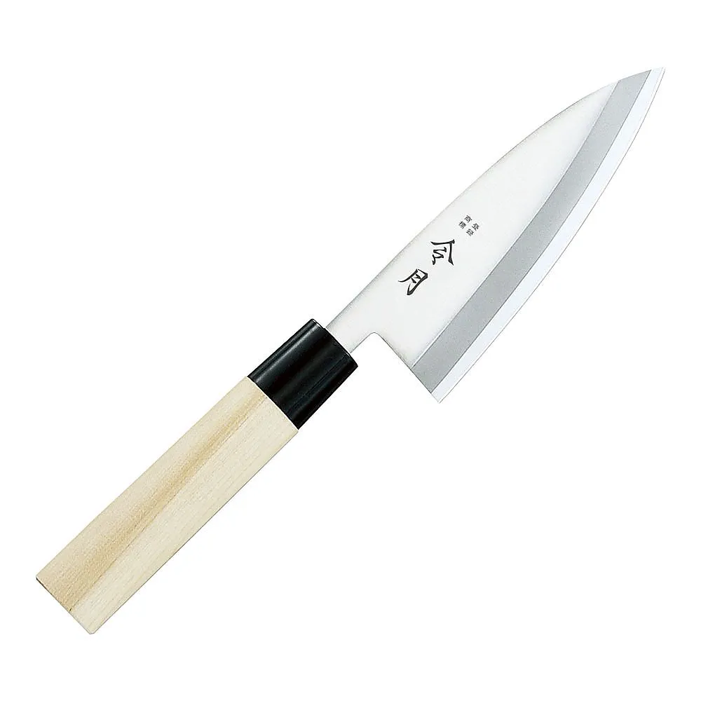 65-3870-75 Ryogetsu Stainless Steel Japanese Kitchen knife small blade (single blade) 13 cm FC-1071