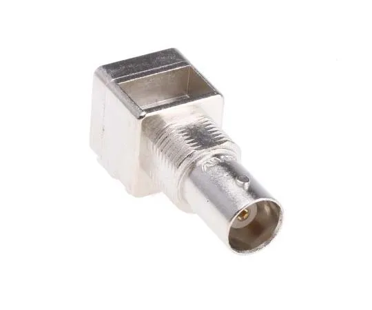 63-7733-09　TE Connectivity Right Angle 50Ω PCB Mount BNC Connector, jack, Nickel, Through Hole Termination　5227676-1