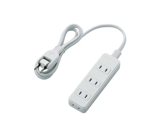 63-1860-70 Swing Plug Tap, 4 inlets 1 m White T-S02N-2410WH