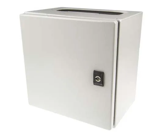 63-7728-97 Schneider Electric Spacial CRN, Steel Wall Box, IP66, 200mm x 300 mm x 300 mm NSYCRN33200