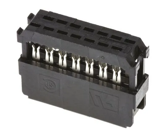 63-7553-76 TE Connectivity 14-Way IDC Connector Socket for Cable Mount, 2-Row 1658621-2