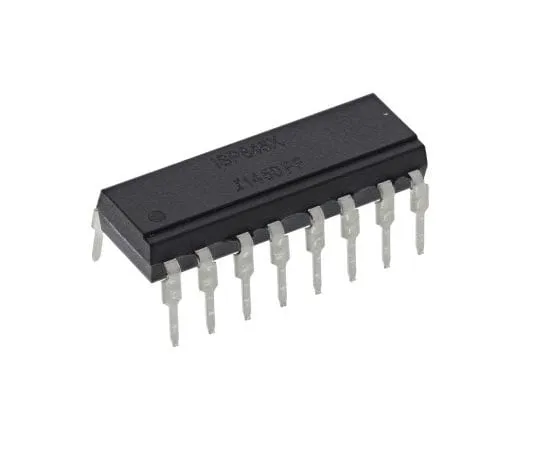 63-7552-89 Isocom, ISP845X DC Input Darlington Output Quad Optocoupler, Through Hole, 16-Pin PDIP ISP845X