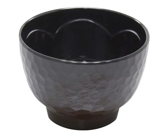 63-7201-26 Melamine Turtle Shell Soup Bowl Inner Black GW-363TM-B 0462070