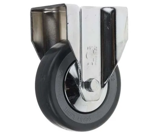 63-7742-57 RS PRO Fixed Castor Wheel, 50kg Load Capacity, 80mm Wheel Diameter 712-4853
