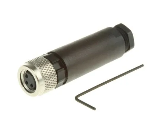 63-7651-08 Phoenix Contact SACC-M 8FS-3CON-M-SW Series M8 Cable Mount Connector, 3 contacts Socket 1506888