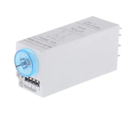63-7551-92 Finder Interval, ON Delay, Pulse Delay, Symmetrical Flash Multi Function Timer Relay, 8-Pin Connector, 0.05 → 85.02.0.024.0000