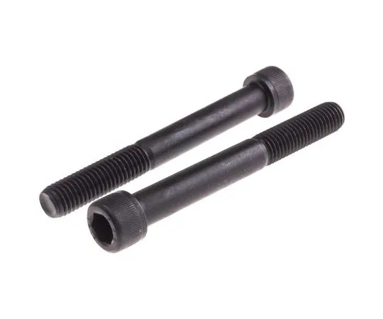 63-7564-82 RS M12 x 100mm Hex Socket Cap Screw Black, Self-Colour Steel 468-0442
