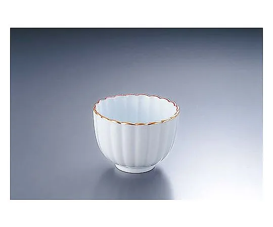 62-6841-98 AZ4-109 Red Gold Chrysanthemum Small Bowl